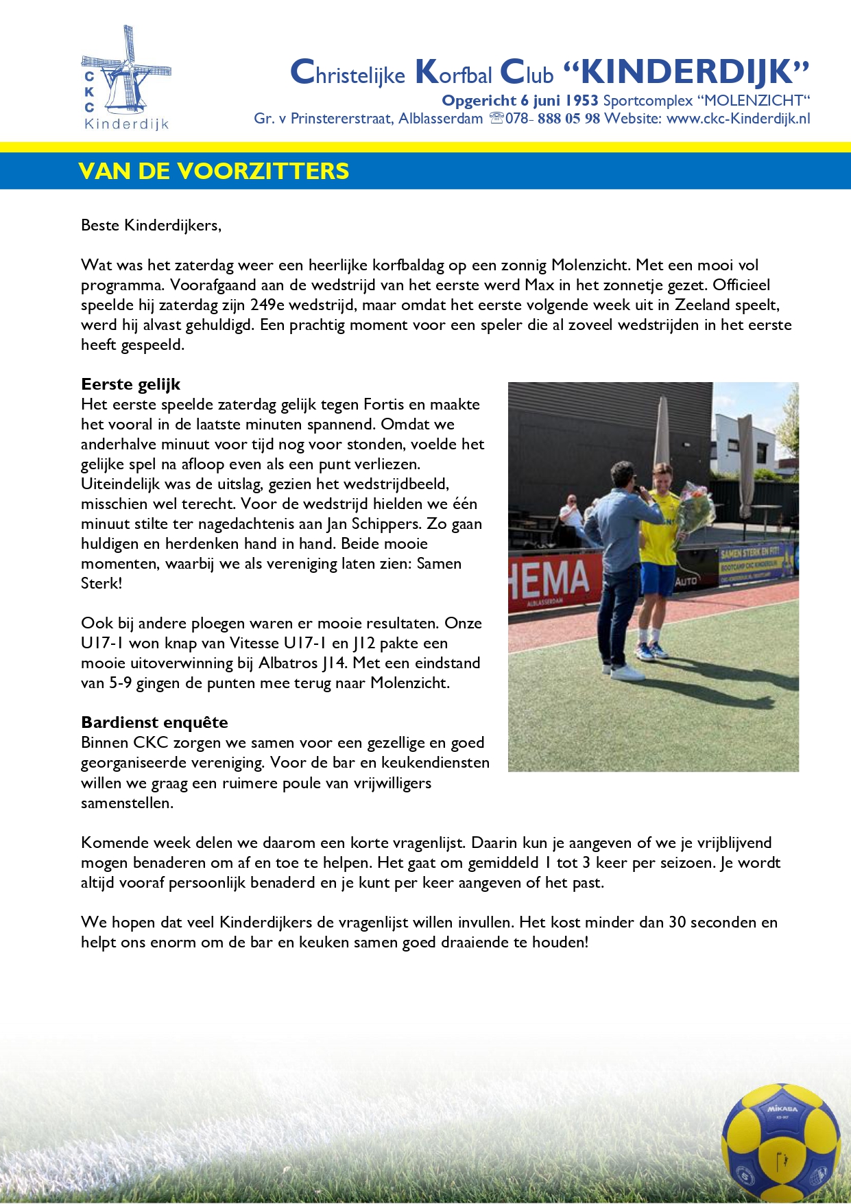 Weekbrief 11 mei 2026