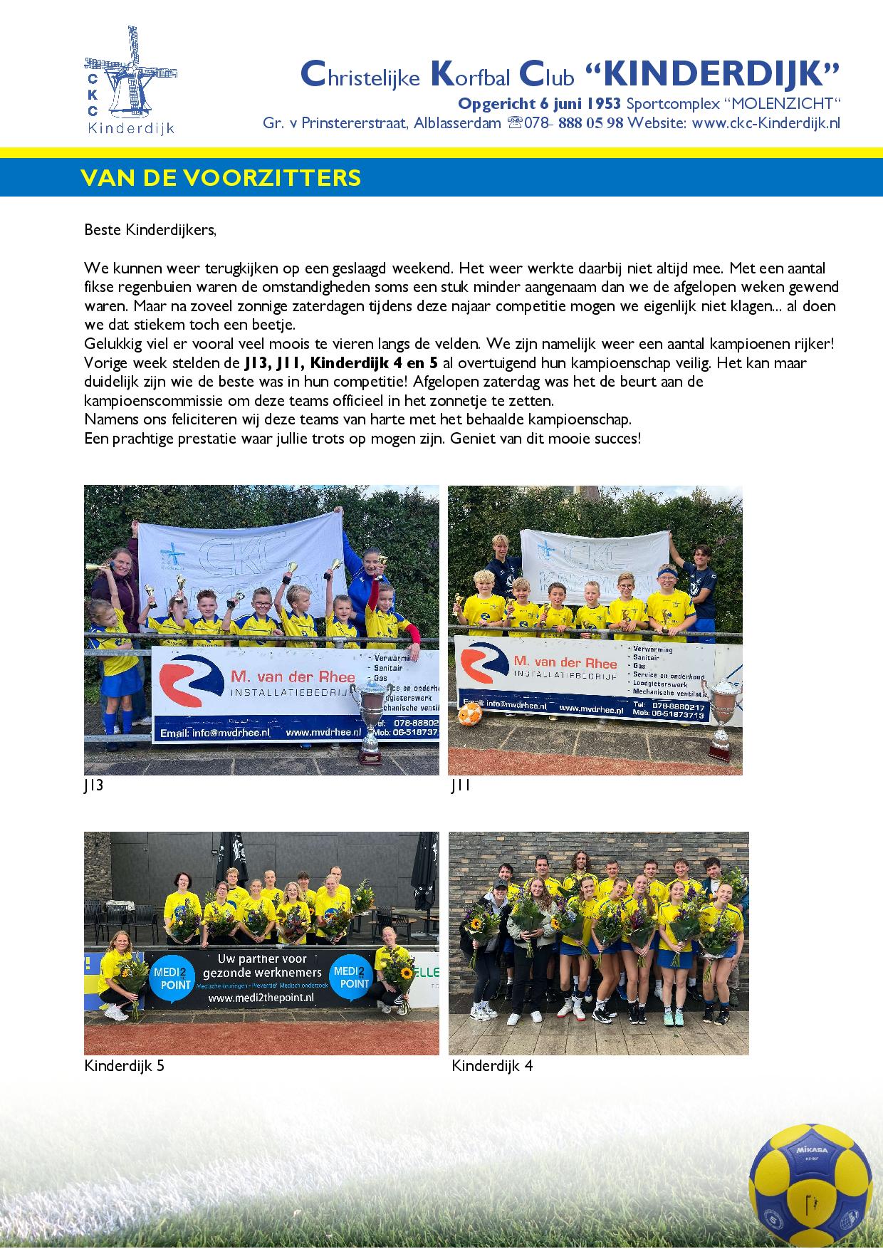 Weekbrief 12 oktober 2026