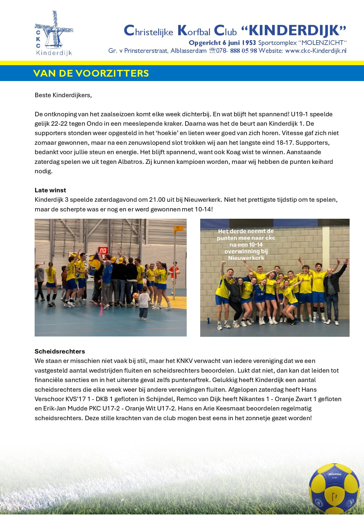 Weekbrief 2 maart 2026