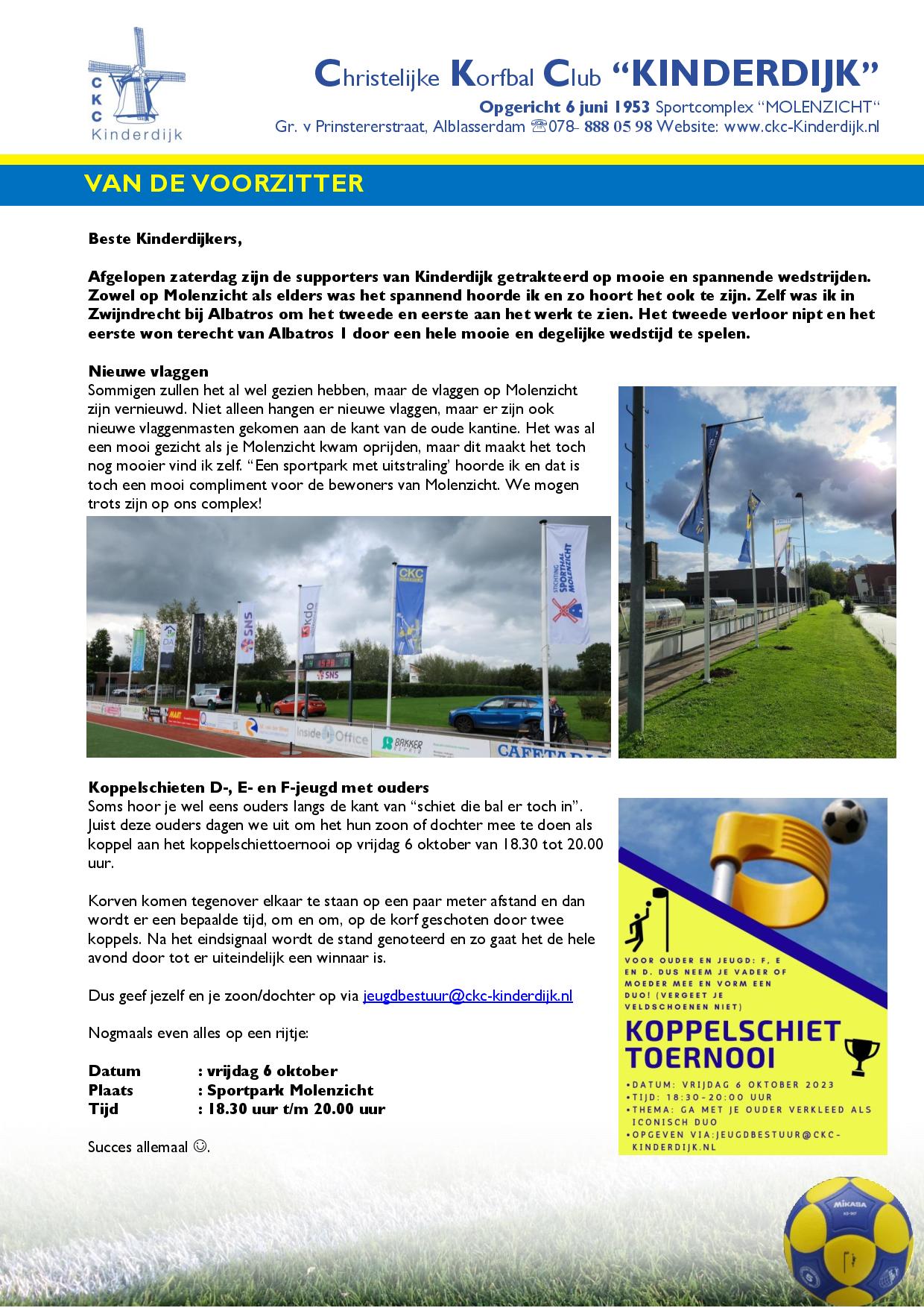 Weekbrief 25 september 2023