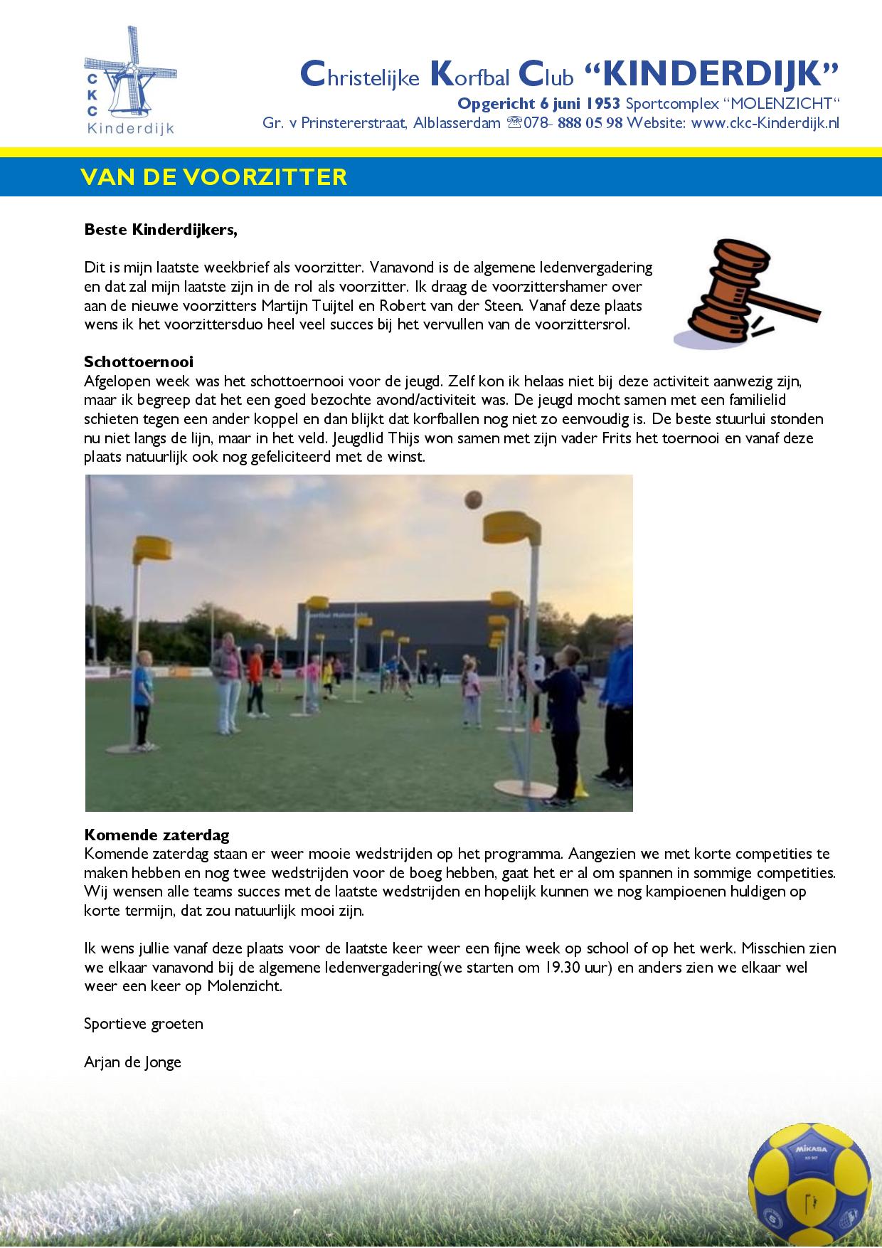 Weekbrief 29 september 2025