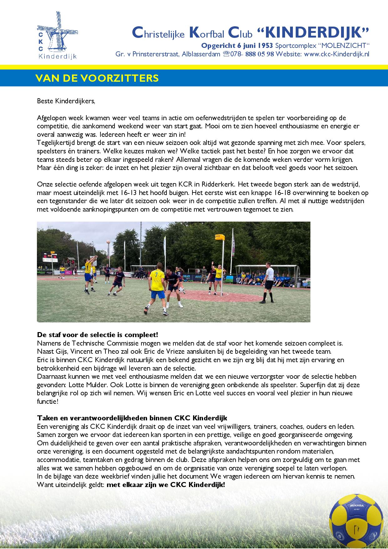 Weekbrief 31 augustus 226