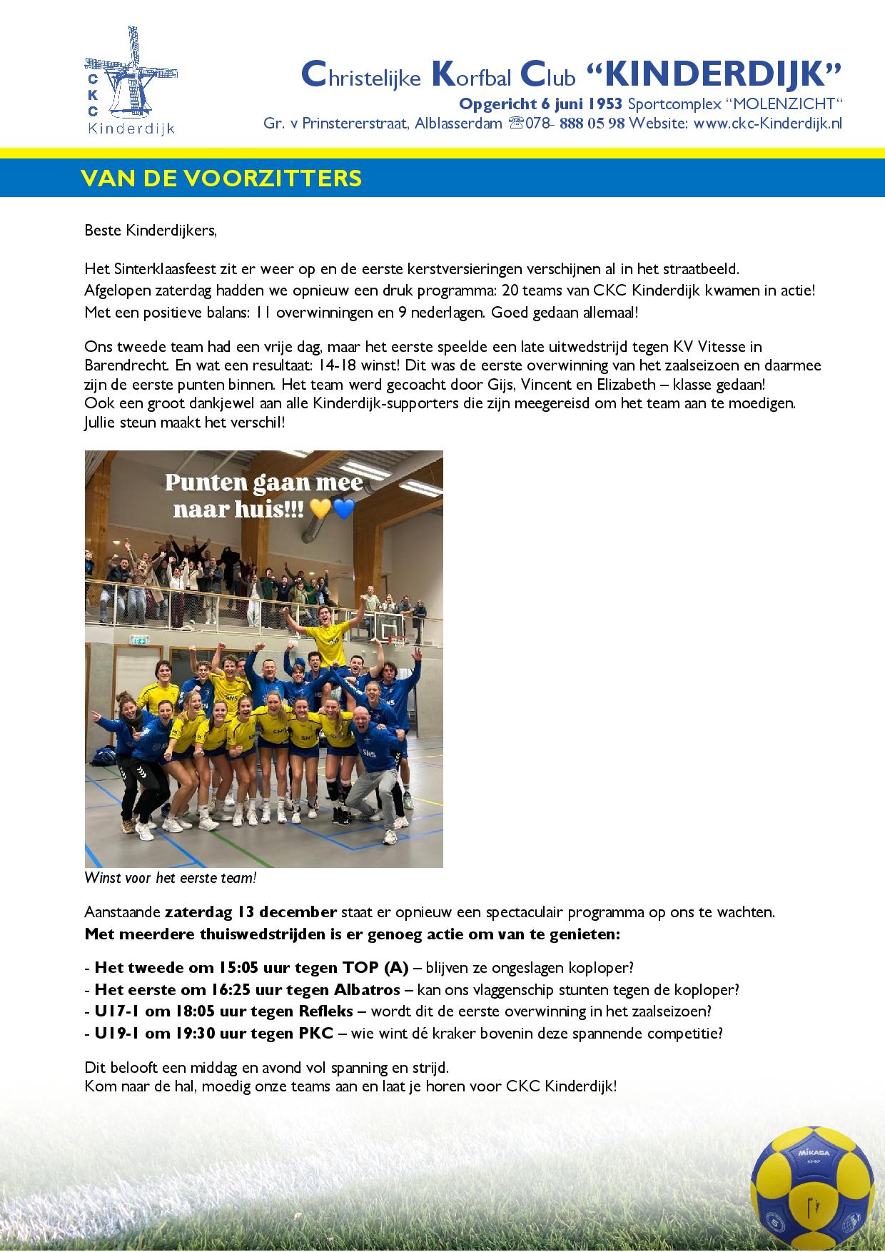 Weekbrief 8 december 2025