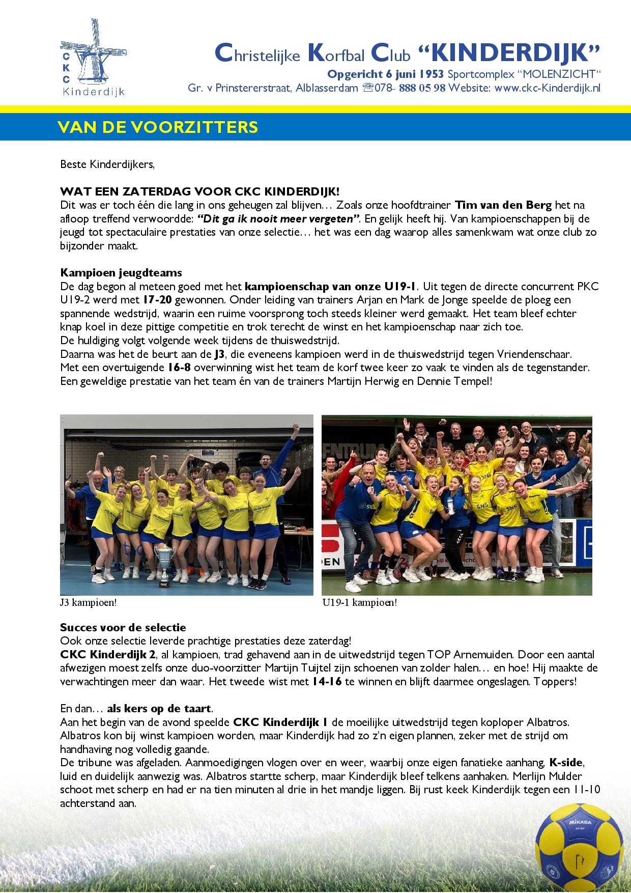 Weekbrief 9 maart 2026